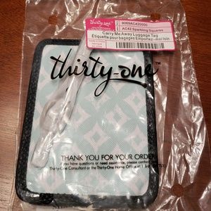 Thirty One  Carry Me Away Luggage Tag